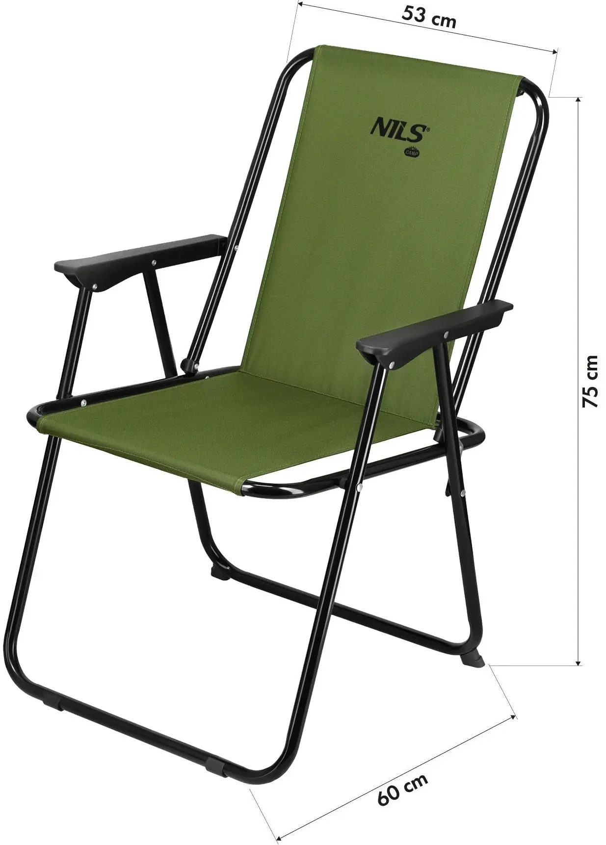 Scaun pliabil Nils Camp NC3503 (Green) - 11