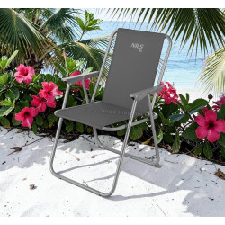 Scaun pliabil Nils Camp NC3503 (Grey)