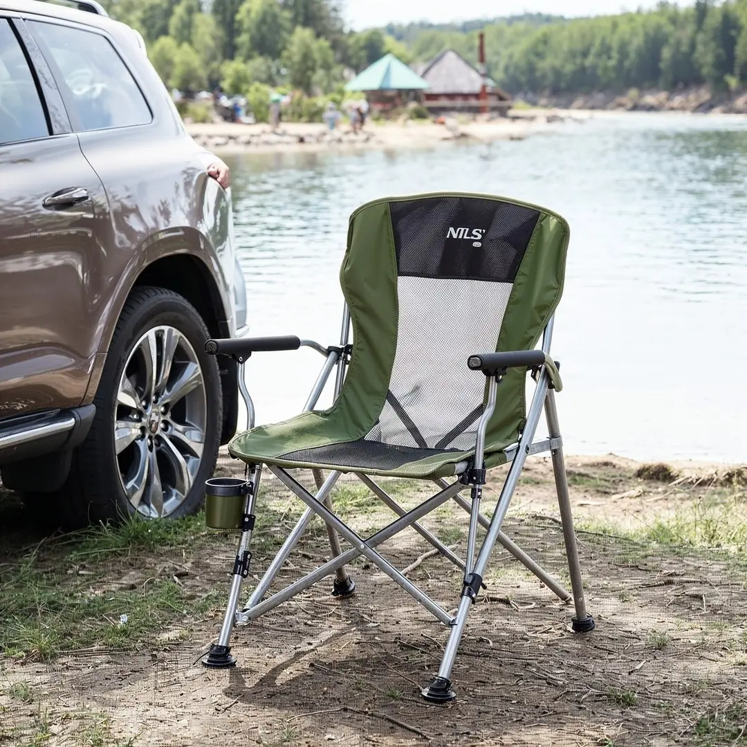 Складной стул Nils Camp NC3701 (Green)