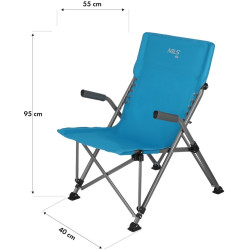 Scaun pliabil Nils Camp NC3704 (Blue) Thumb
