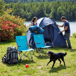 Scaun pliabil Nils Camp NC3704 (Blue) Thumb