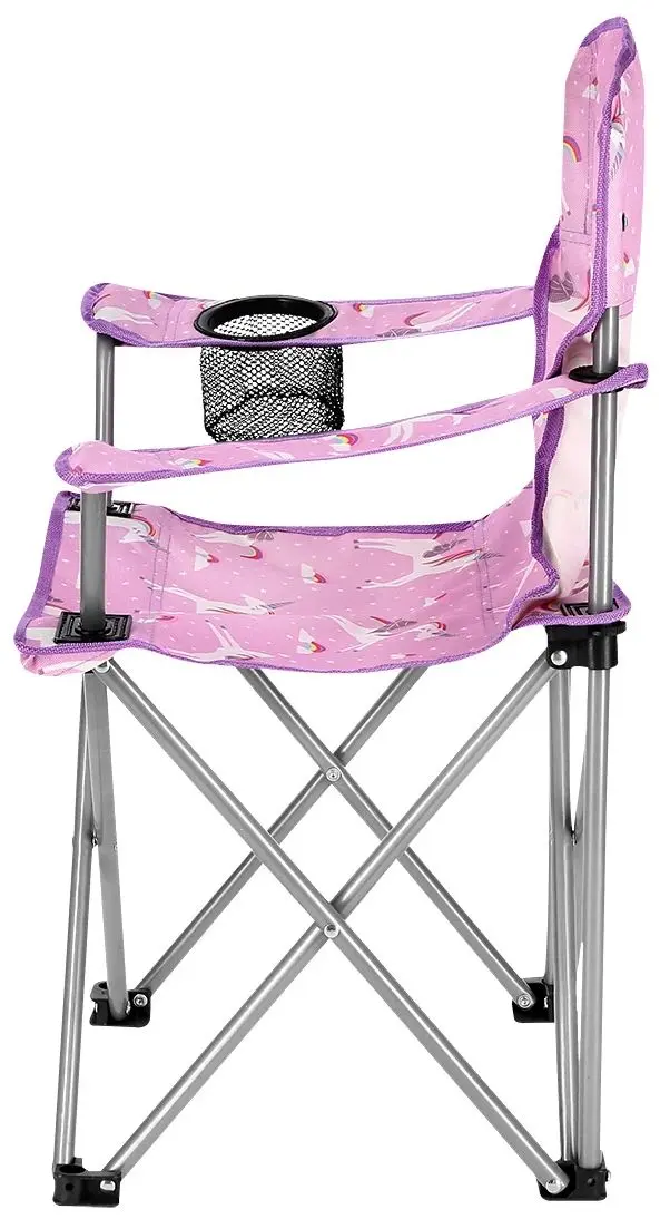 Scaun pliabil Nils Camp Unicorn NC3001 (Pink)