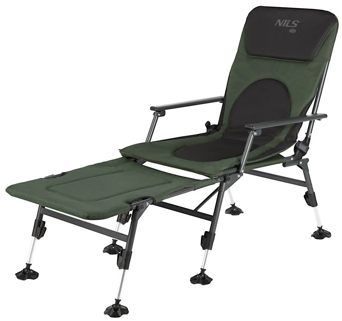 Scaun pliabil Nils Camp NC1802 (Dark Green)