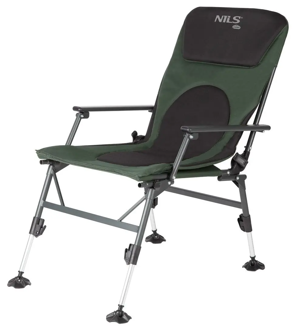 Scaun pliabil Nils Camp NC1802 (Dark Green)