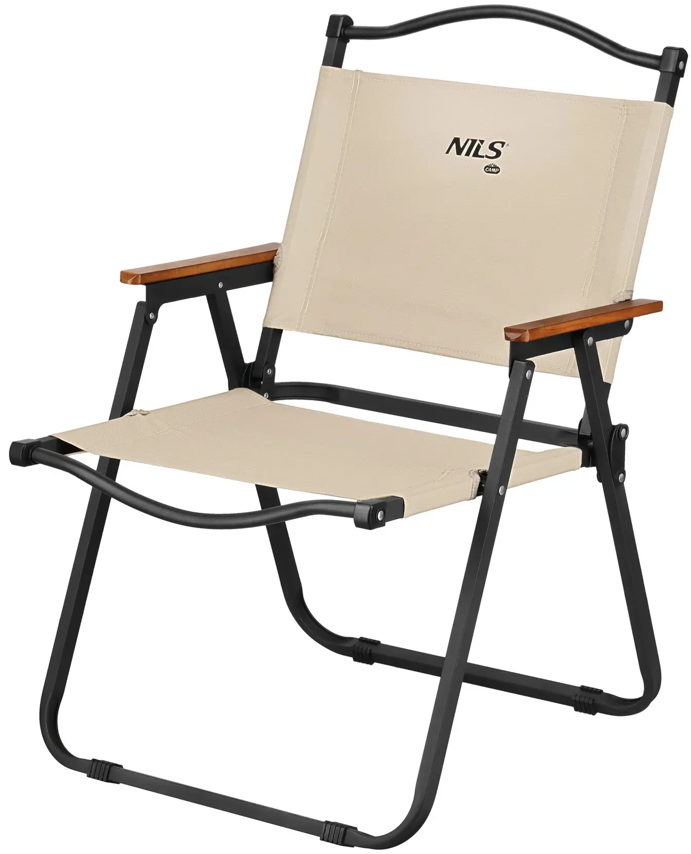 Scaun pliabil Nils Camp NC4307 (Beige) - 2