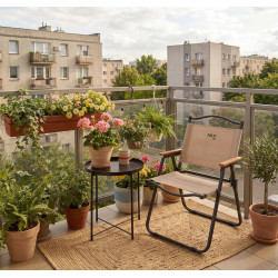 Scaun pliabil Nils Camp NC4307 (Beige) Thumb