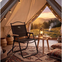 Стул складной Nils Camp NC4307 (Black)