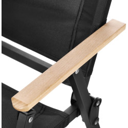 Scaun pliabil Nils Camp NC4307 (Black) Thumb