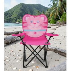 Складной стул Nils Fun NC3305 Cat (Pink)