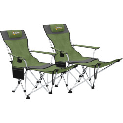 Set scaune de camping Outsunny A20-513V00DG (Dark Green) Thumb