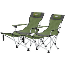 Set scaune de camping Outsunny A20-513V00DG (Dark Green) Thumb