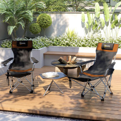 Set scaune de camping Outsunny A20-513V00OG (Black/Orange) Thumb
