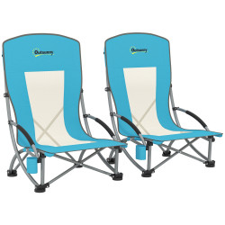 Set scaune de plaja Outsunny A20-512V02BU (Blue) Thumb