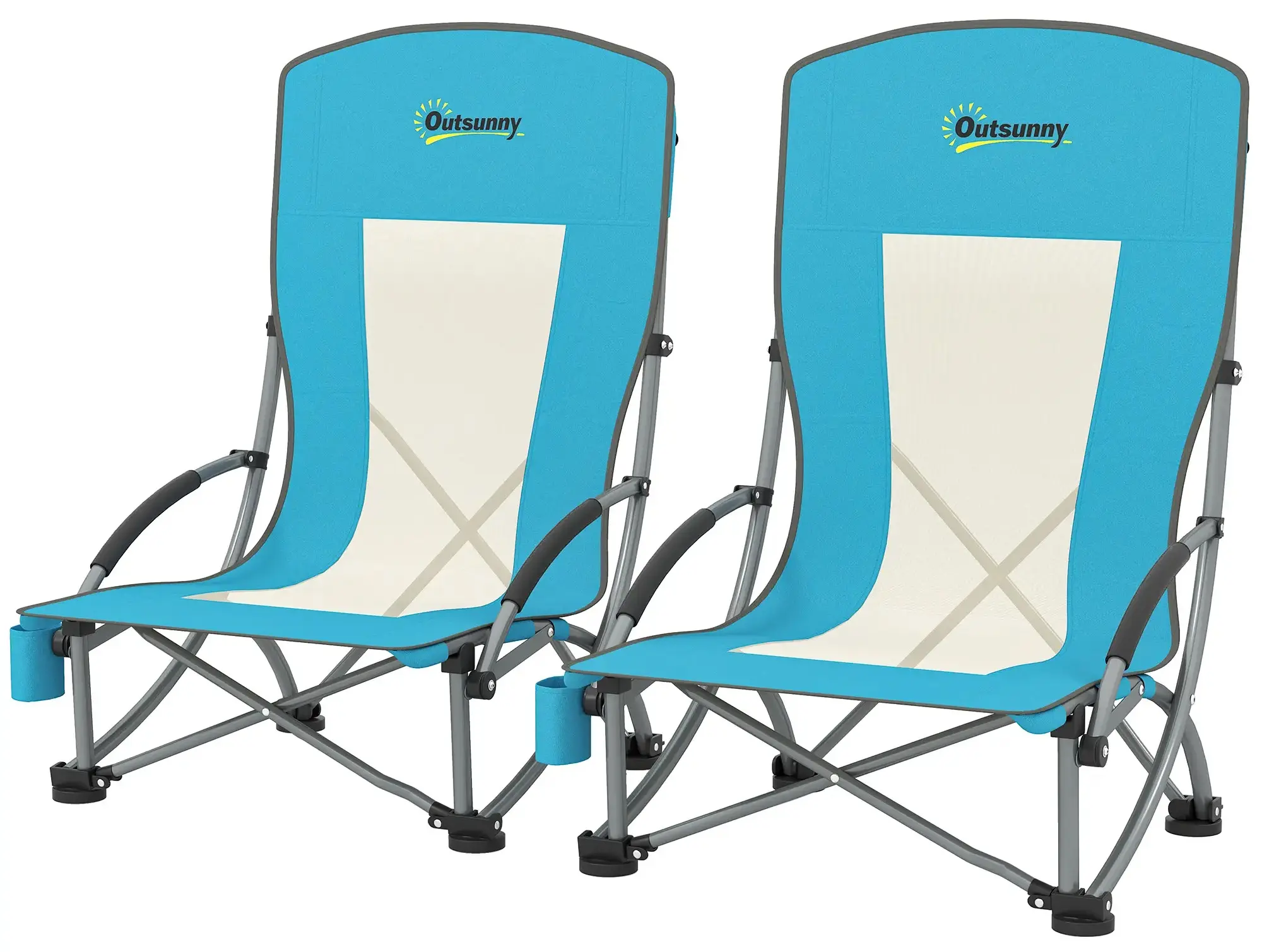 Set scaune de plaja Outsunny A20-512V02BU (Blue) - 3