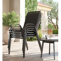 Комплект садовых стульев Outsunny 84G-668V01BK (Black) Thumb