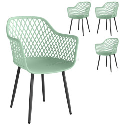 Комплект садовых стульев Outsunny 84G-931V00GN (Green)