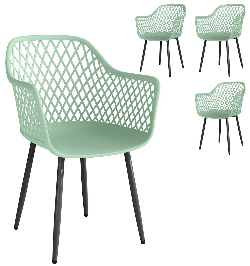 Комплект садовых стульев Outsunny 84G-931V00GN (Green)