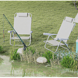 Комплект стульев Outsunny A20-380V00LG (Light Grey)