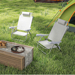 Комплект стульев Outsunny A20-380V00LG (Light Grey) Thumb