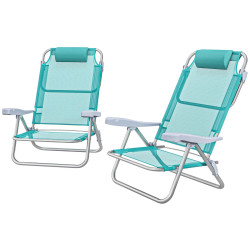 Комплект стульев Outsunny A20-380V00NU (Turquoise) Thumb
