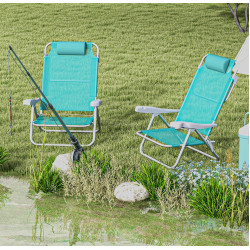 Комплект стульев Outsunny A20-380V00NU (Turquoise)