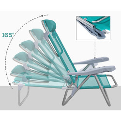 Комплект стульев Outsunny A20-380V00NU (Turquoise) Thumb