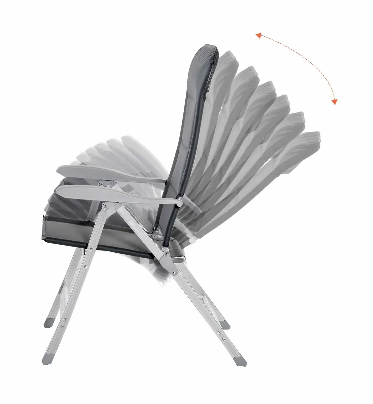 Scaun pliabil de gradina Outsunny 84B-566CG (Grey) - 3