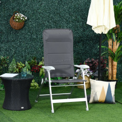 Scaun pliabil de gradina Outsunny 84B-566CG (Grey)