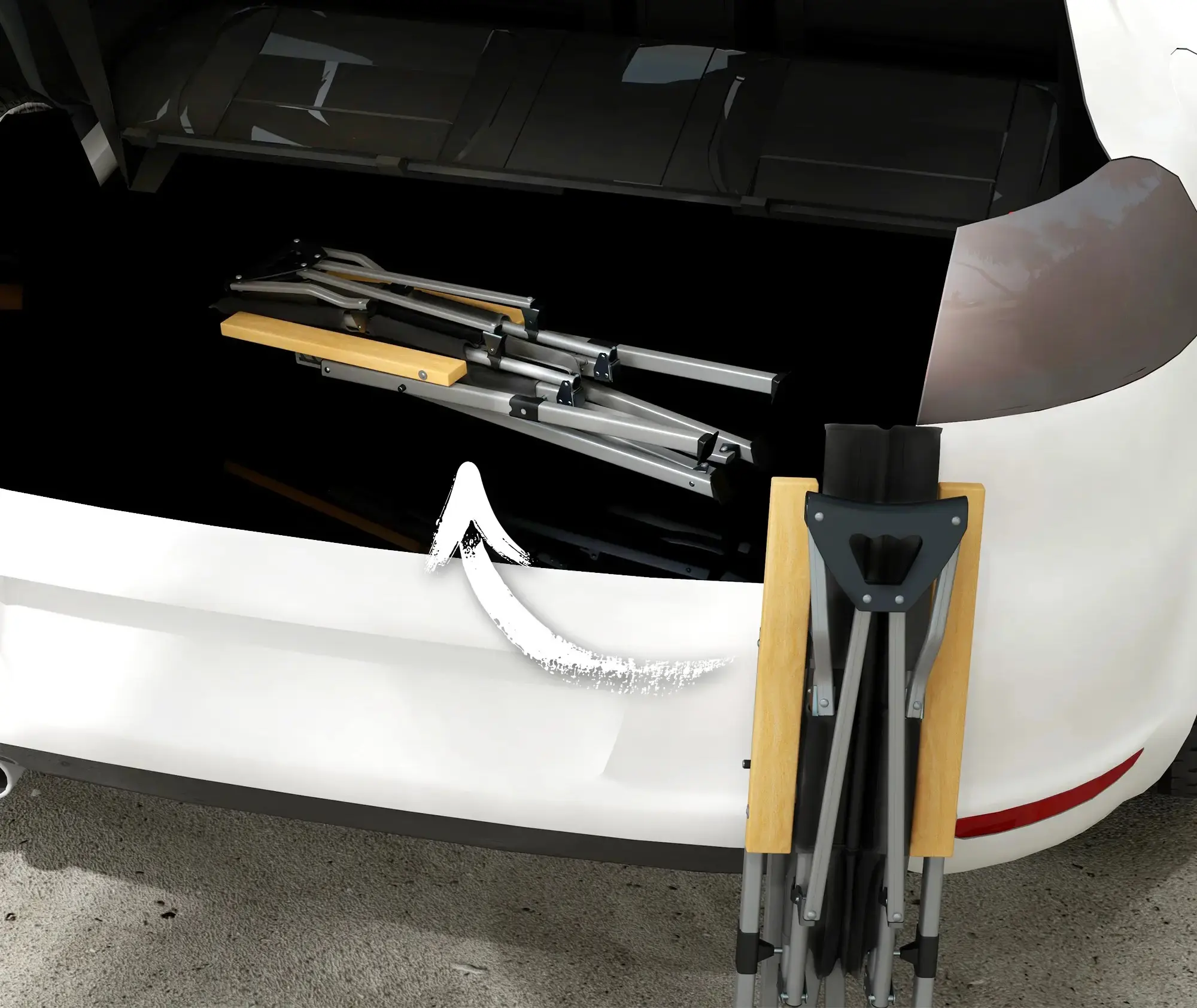 Складной садовый стул Outsunny A20-384V00BK (Black) - 6