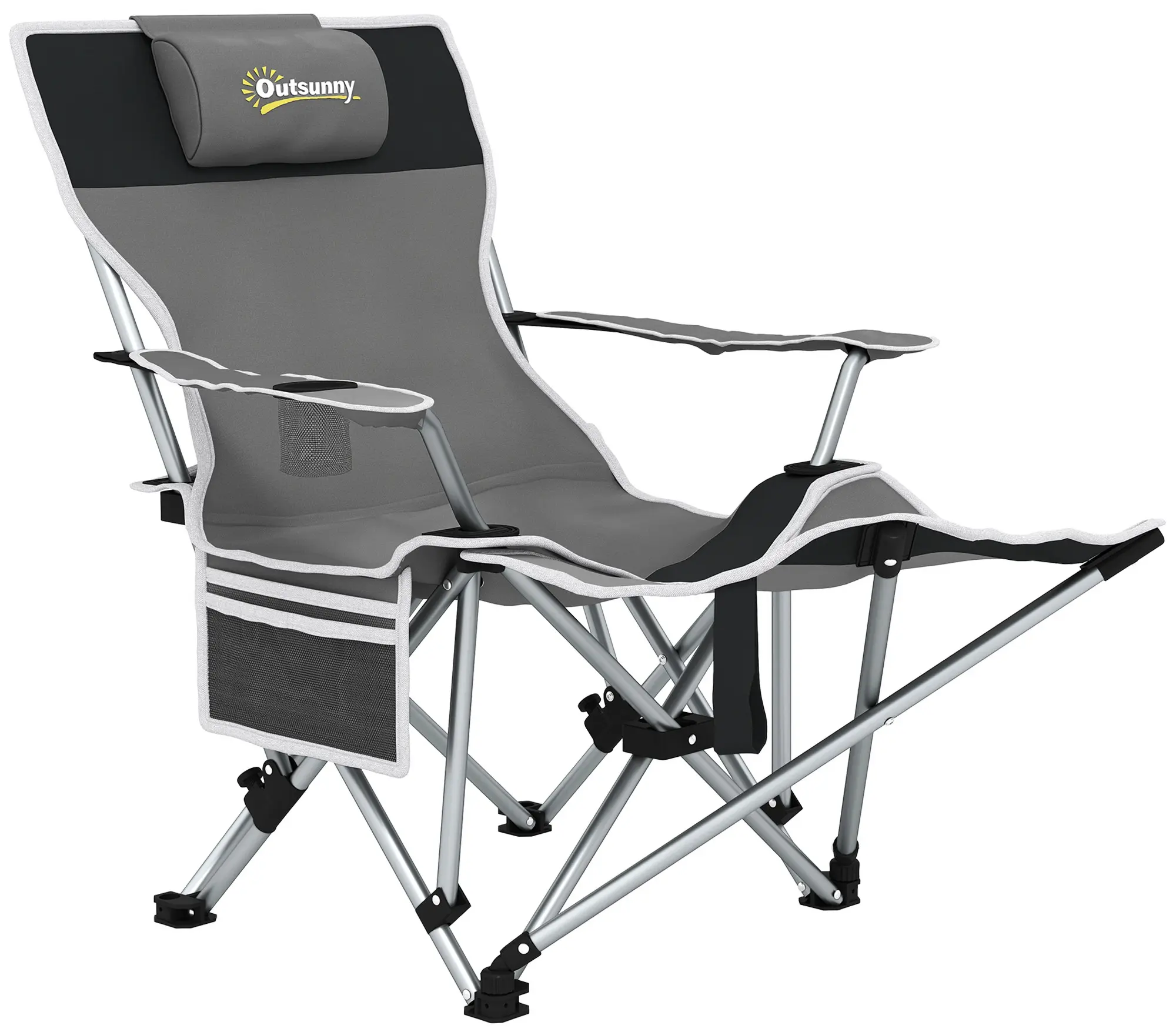 Стул кемпинговый Outsunny A20-522V00GY (Grey) - 2