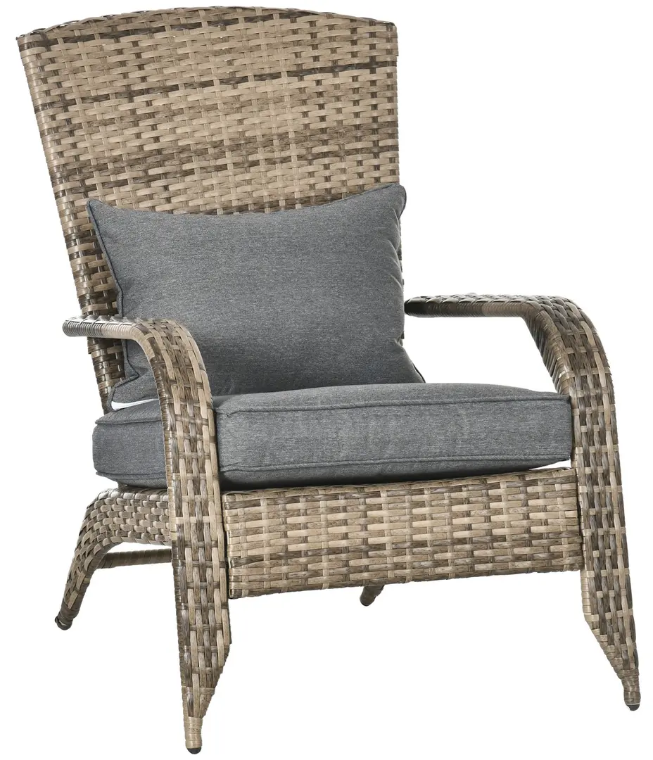 Scaun Outsunny 867-068V00GG (Brown/Grey)