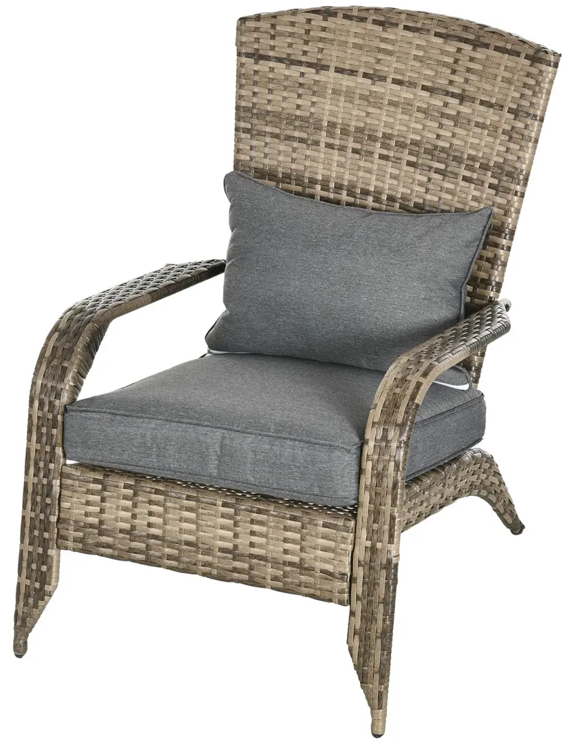 Scaun Outsunny 867-068V00GG (Brown/Grey)