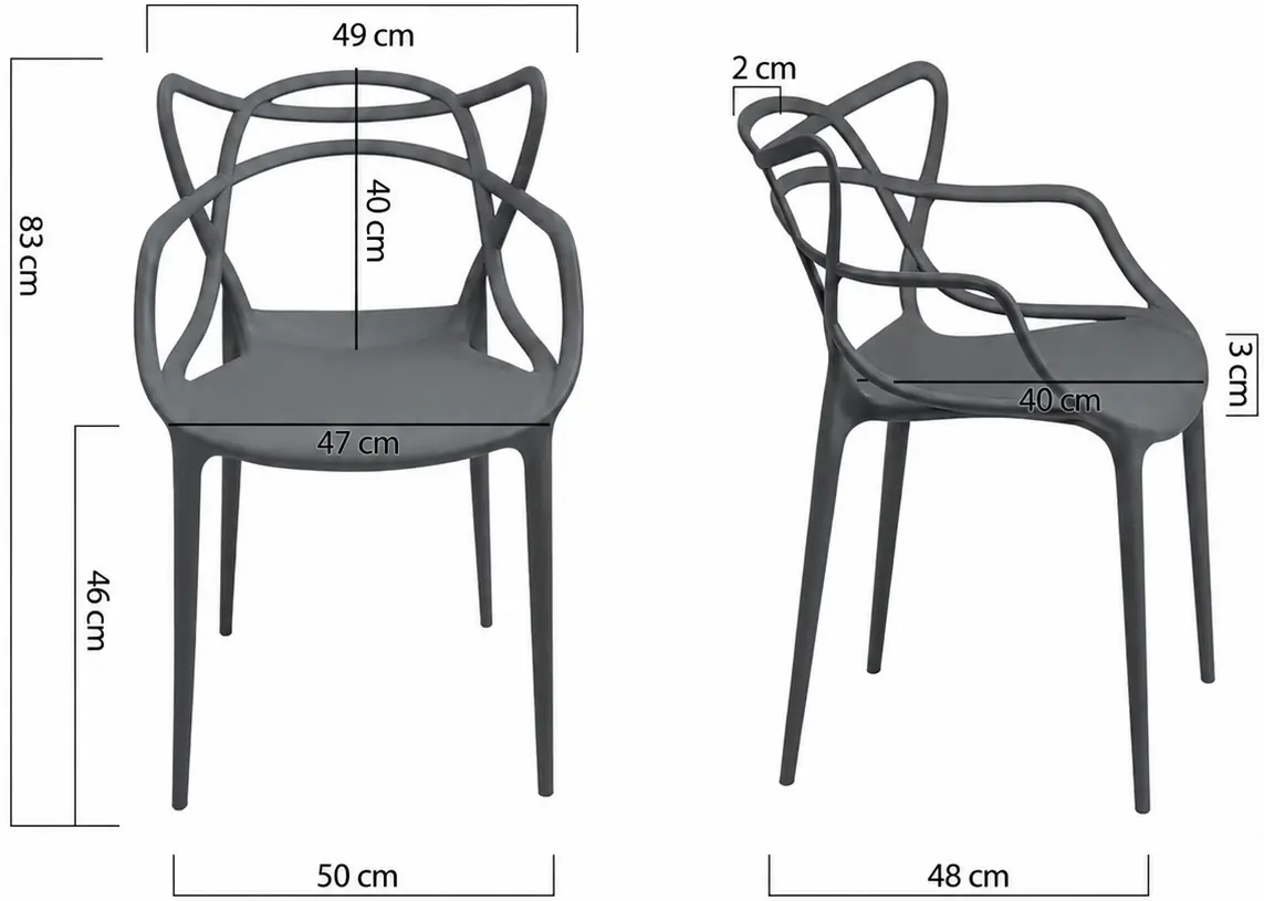 Стул Prestige Chairs HRC 599 (Red) - 7