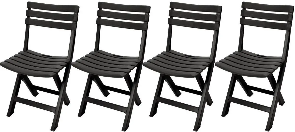 Set scaune de gradina ProGarden 1022003 (Anthracite) - 2