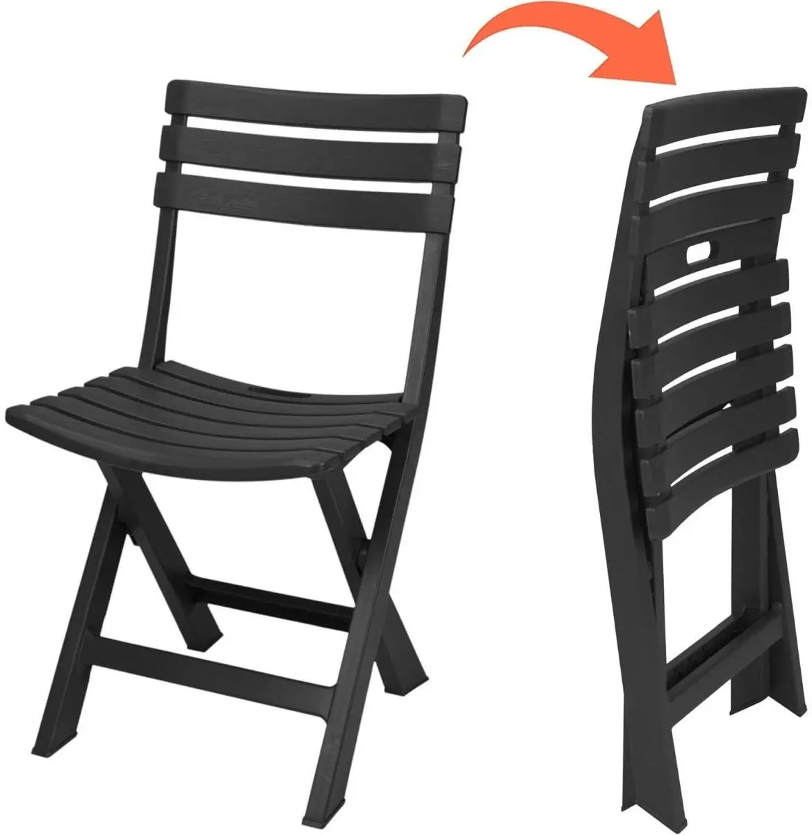 Set scaune de gradina ProGarden 1022003 (Anthracite) - 3
