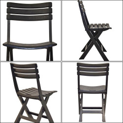 Set scaune de gradina ProGarden 1022003 (Anthracite) Thumb