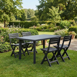 Set scaune de gradina ProGarden 1022003 (Anthracite) Thumb