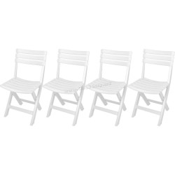 Set scaune de gradina Progarden 1022058 (White)