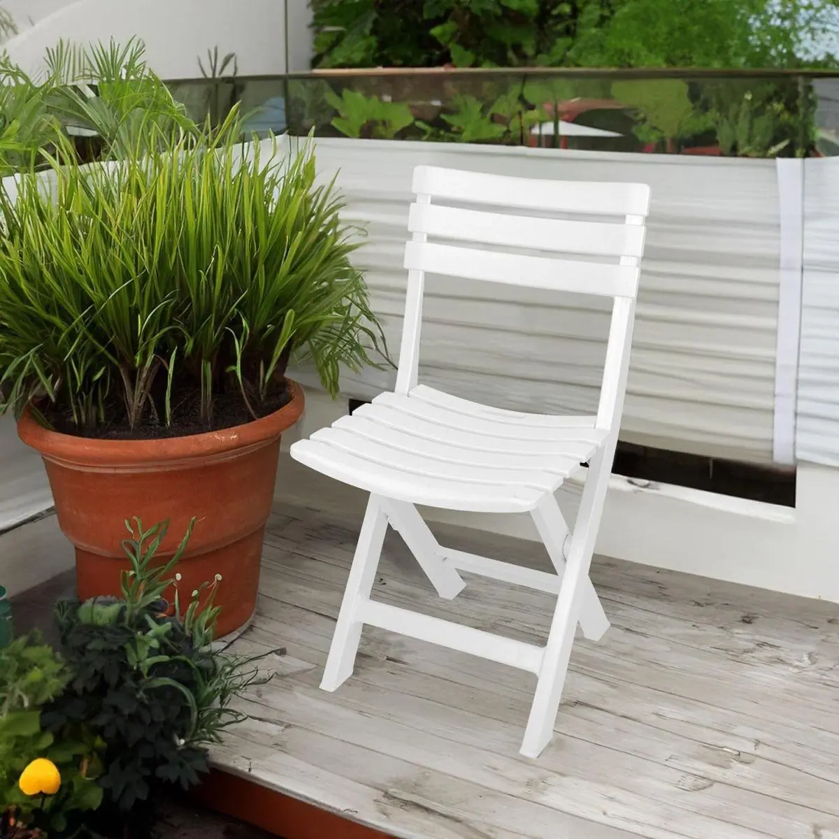 Set scaune de gradina Progarden 1022058 (White) - 5