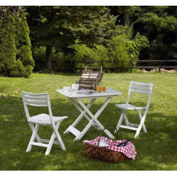 Set scaune de gradina Progarden 1022058 (White) Thumb
