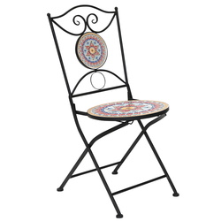 Садовый стул Progarden Bistro Mozaic 50631 (Black) Thumb