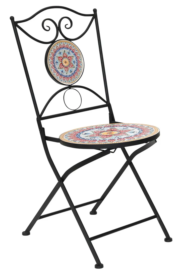 Садовый стул Progarden Bistro Mozaic 50631 (Black) - 3