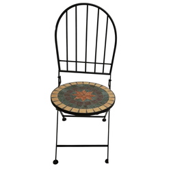 Scaun de gradina Progarden Bistro Mozaic 50632 (Black) Thumb