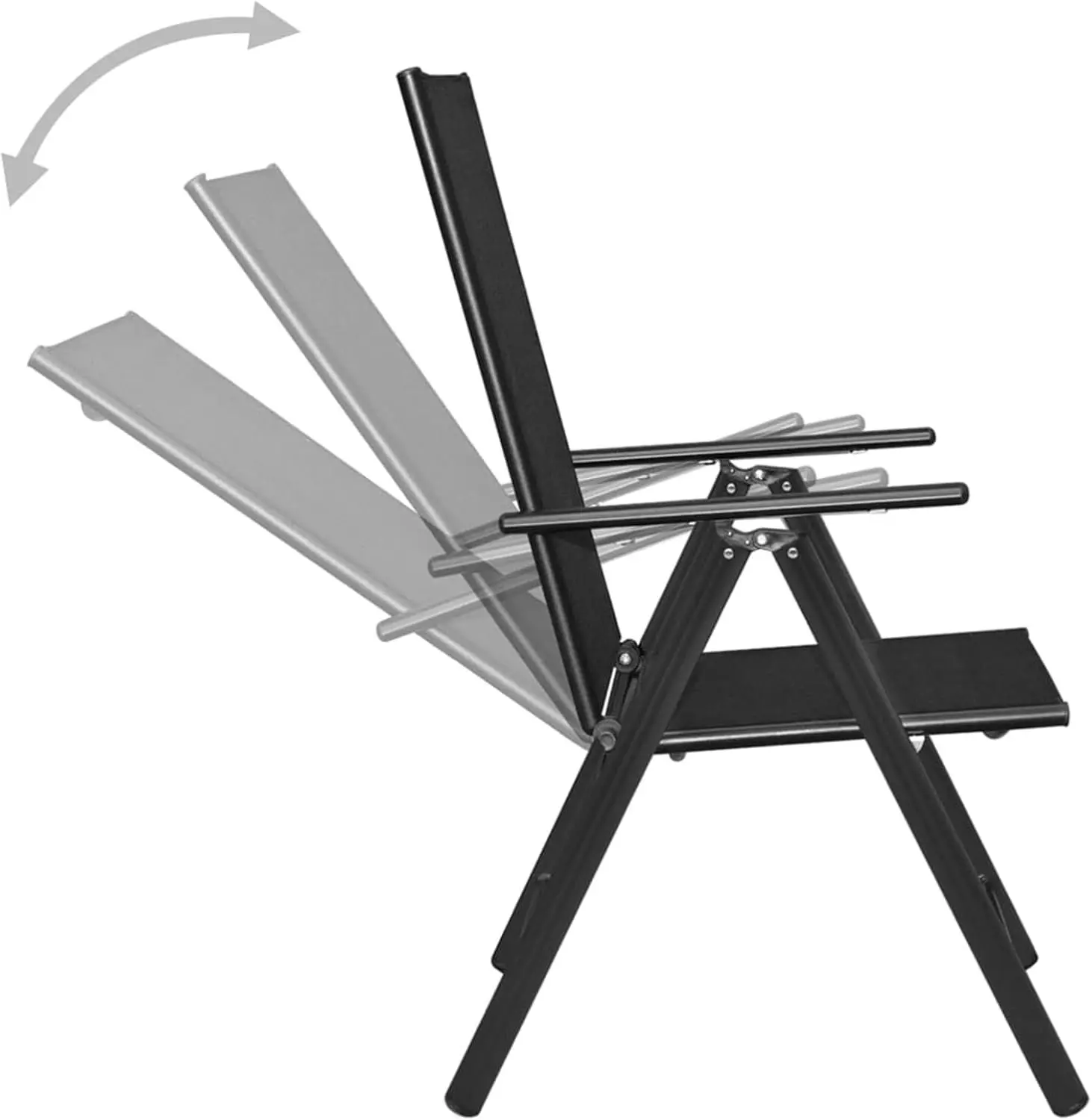 Складной стул ProGarden 55314 (Black)