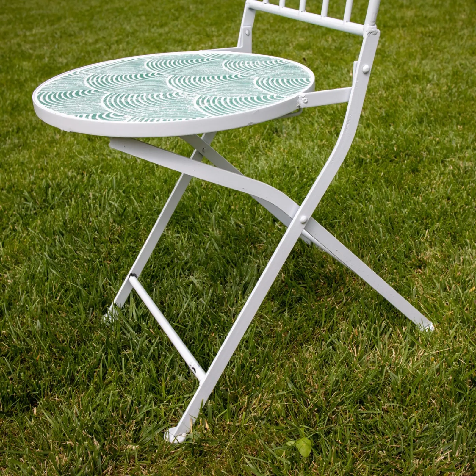 Стул Progarden Bistro Mozaic (White/Green) - 3