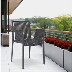 Scaun de gradina Rainbow Victor (Anthracite)