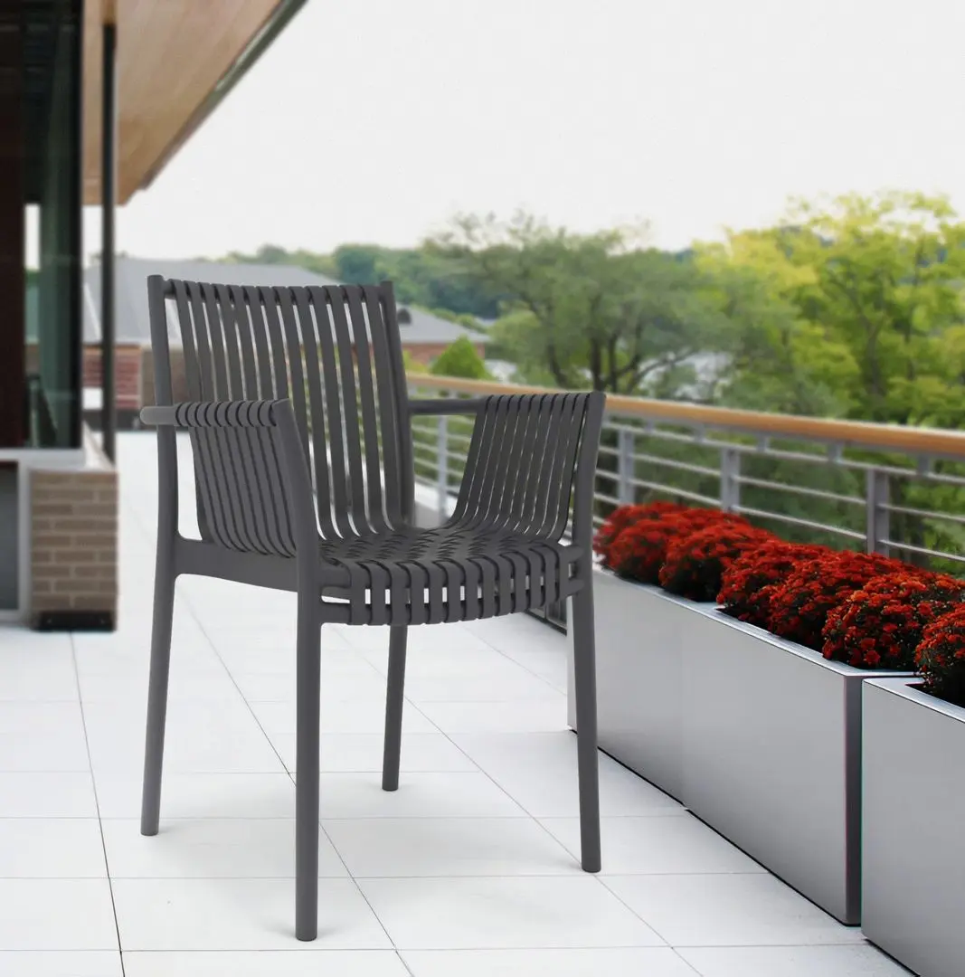 Scaun de gradina Rainbow Victor (Anthracite)