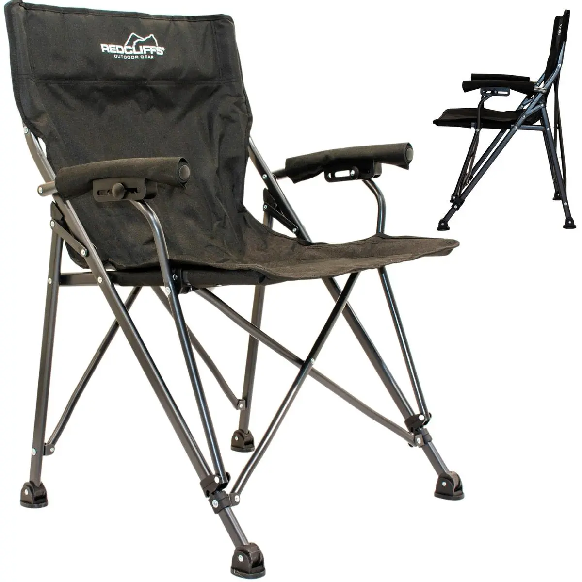 Scaun pliabil de gradina Redcliffs 979467 (Black) - 3