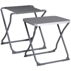 Scaun pliabil 2in1 Redcliffs 848374 (Grey) Thumb