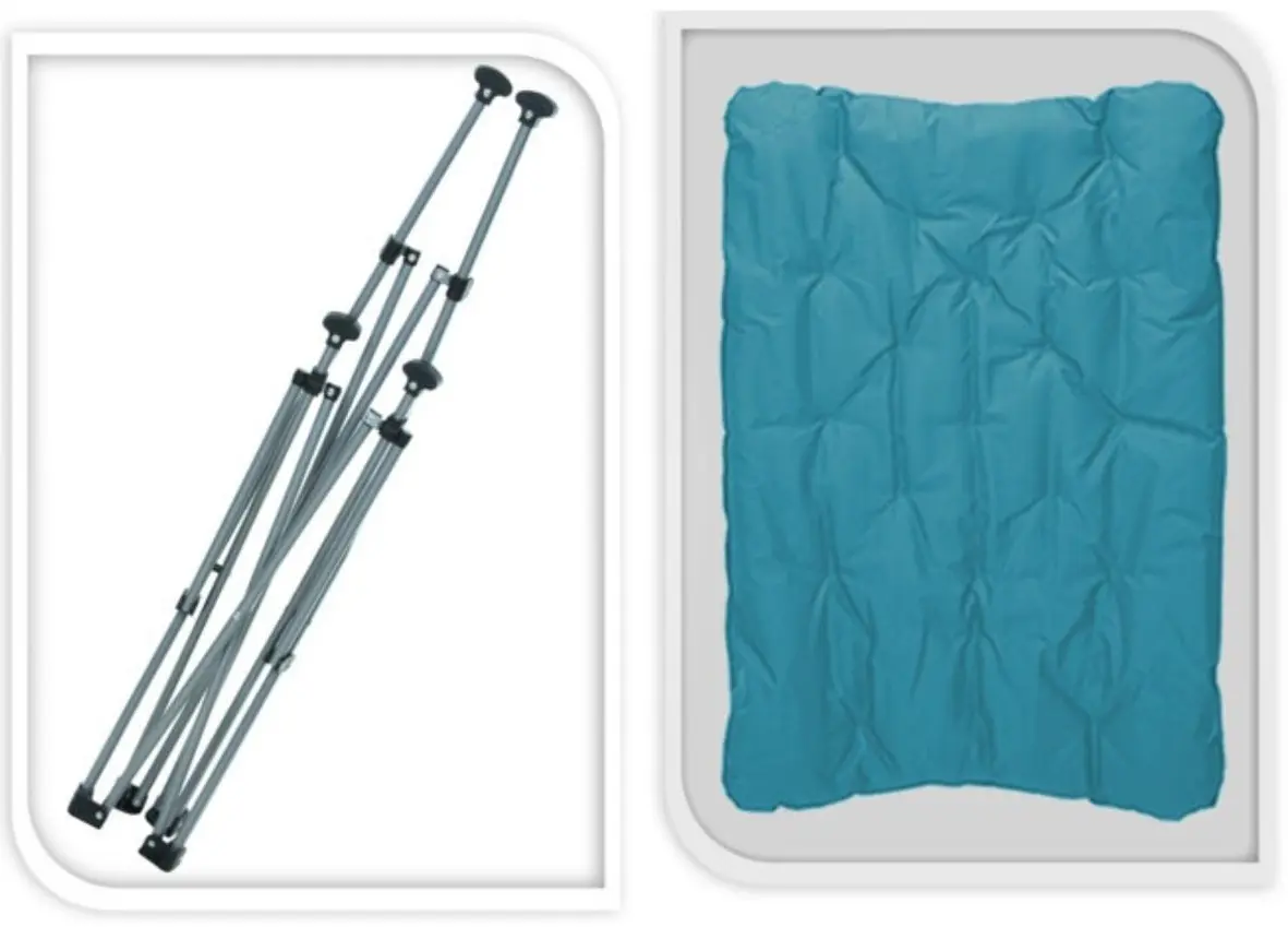 Scaun pliabil Redcliffs 838702 (Light Blue) - 3